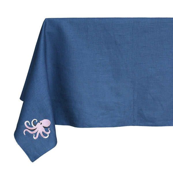 Amiramour_Nautical_Linen_Tablecloth_in_Blue_Sea_Life_Motifs_by_Giardino_Segreto_Size_140cm_x_140cm_55in_x_55in