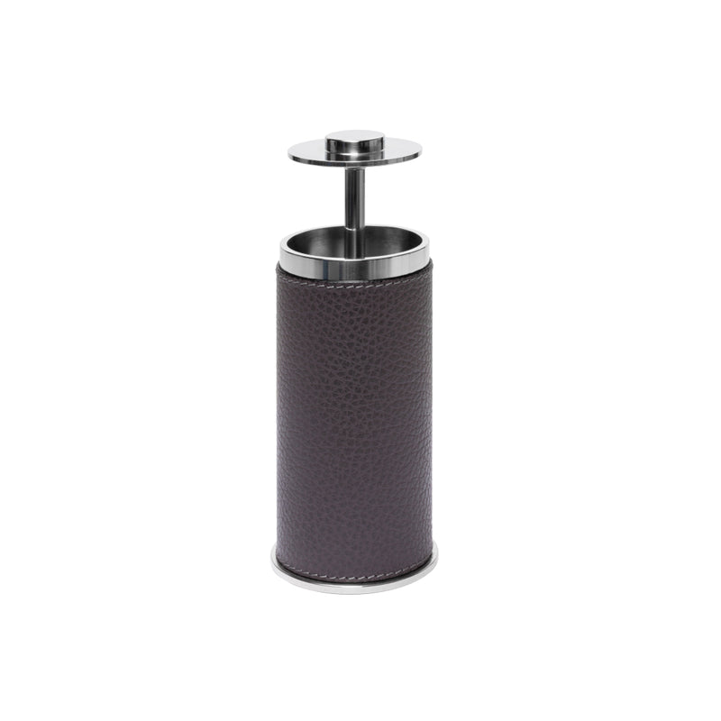 'Otello' Leather Covered Tootpick Holder