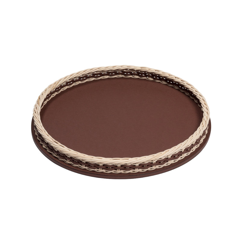 Orsay_Leather_and_Rattan_Round_Large_Tray_by_Giobagnara_Pigment_France