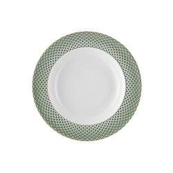 Amiramour Pasta Deep Plate - Francis Carreau Green by Rosenthal 1
