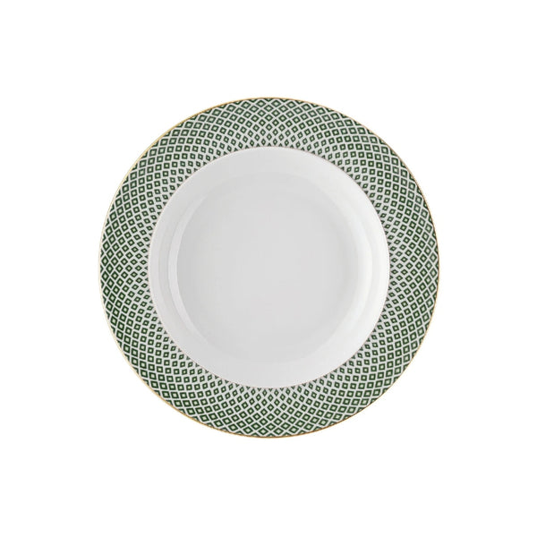Amiramour Pasta Deep Plate - Francis Carreau Green by Rosenthal 1