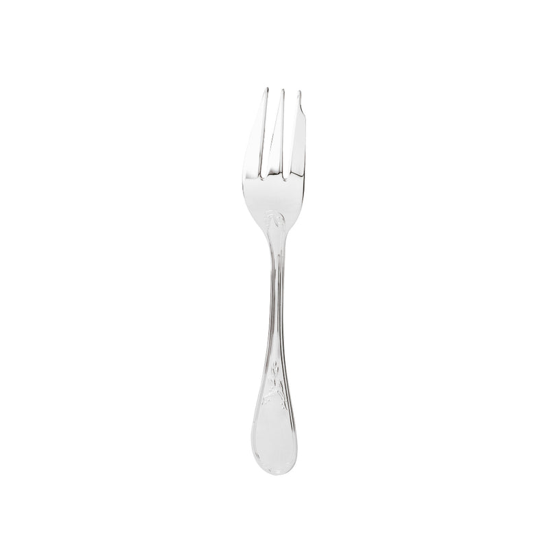 Pastry Fork - 'Lauriers' by Ercuis - Silver Plated