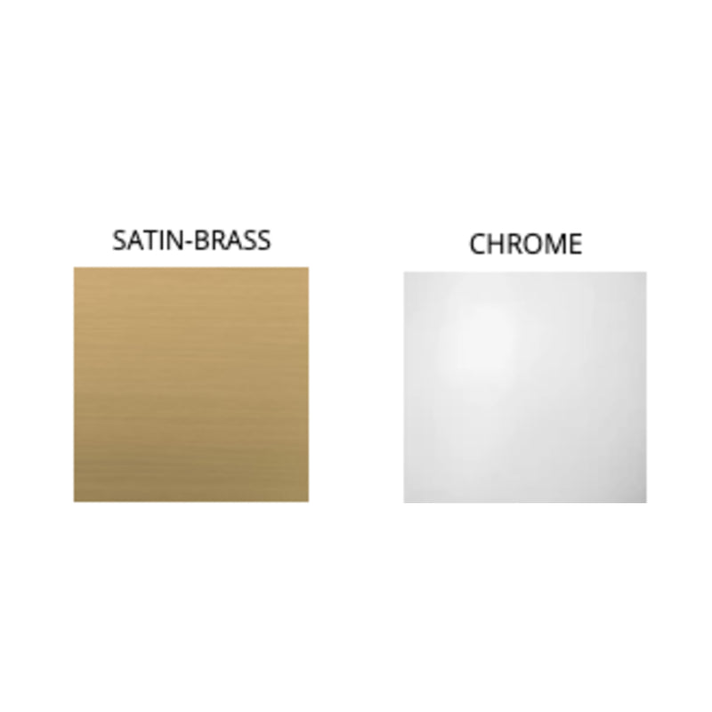 'Saturno' Square Woven Leather Tray with Chrome Handles, in Cream by Pinetti
