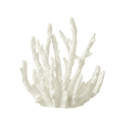 Polyresin Coral in White | Small