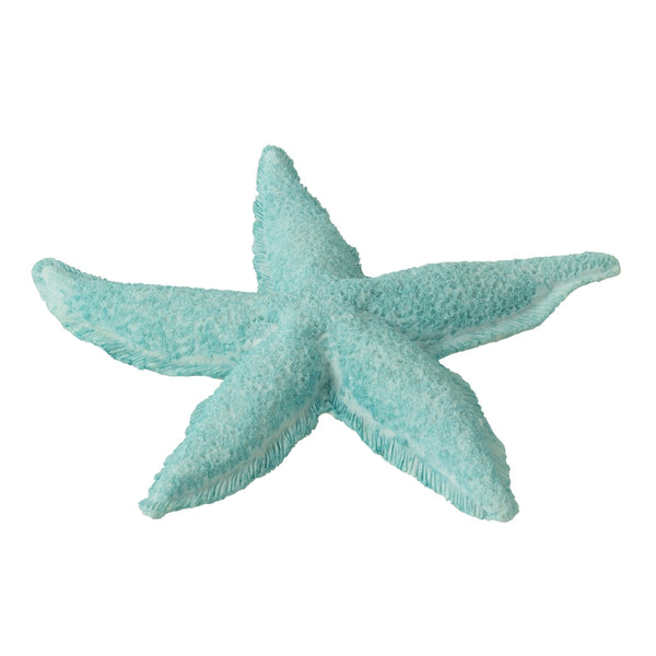 Polyresin Starfish in Azure Blue | Large