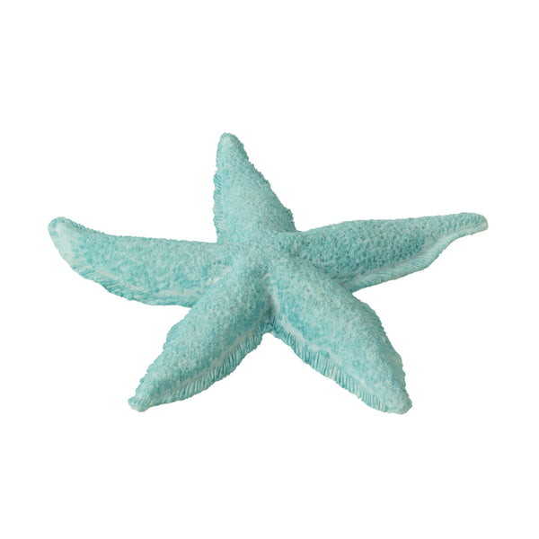 Polyresin Starfish in Azure Blue | Small