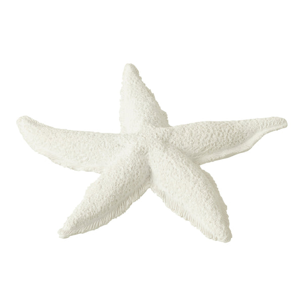 Polyresin Starfish in White | Large