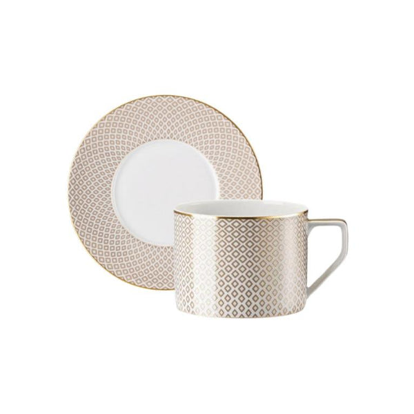 Combi Cup With Saucer Beige by Rosenthal