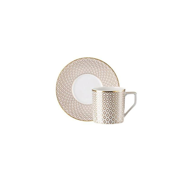 Espresso/Mocha Cup With Saucer Beige by Rosenthal