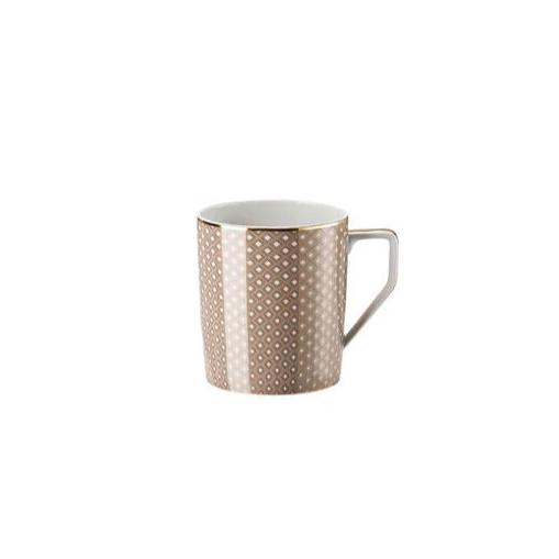 Porcelain Mug With Handle Beige by Rosenthal