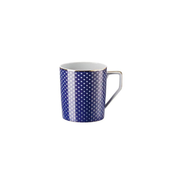 Porcelain Mug With Handle Blue by Rosenthal