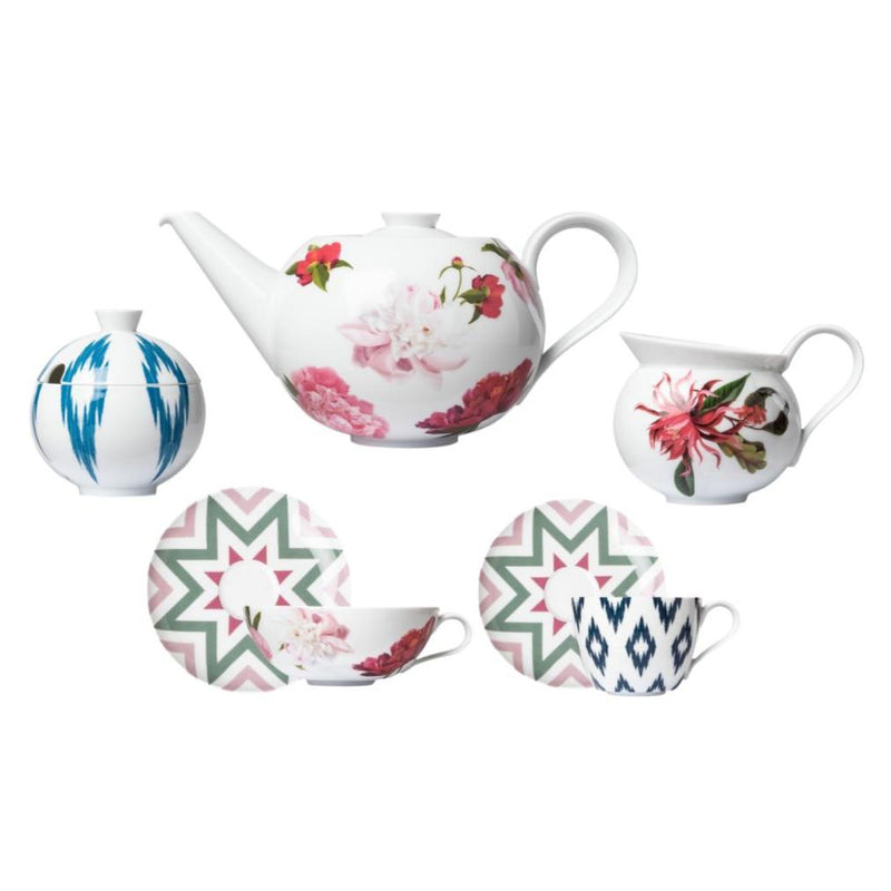 Tea/Coffee Set of 15 Pieces - Paraiso by Fürstenberg