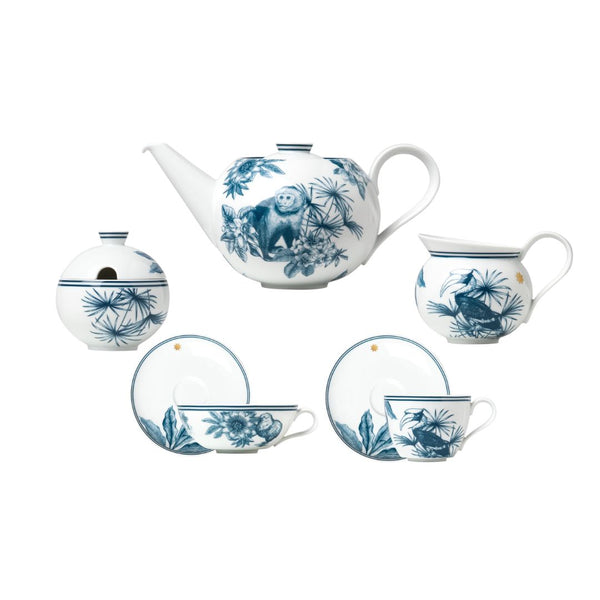 Tea/Coffee Set of 15 Pieces - Paraiso by Fürstenberg