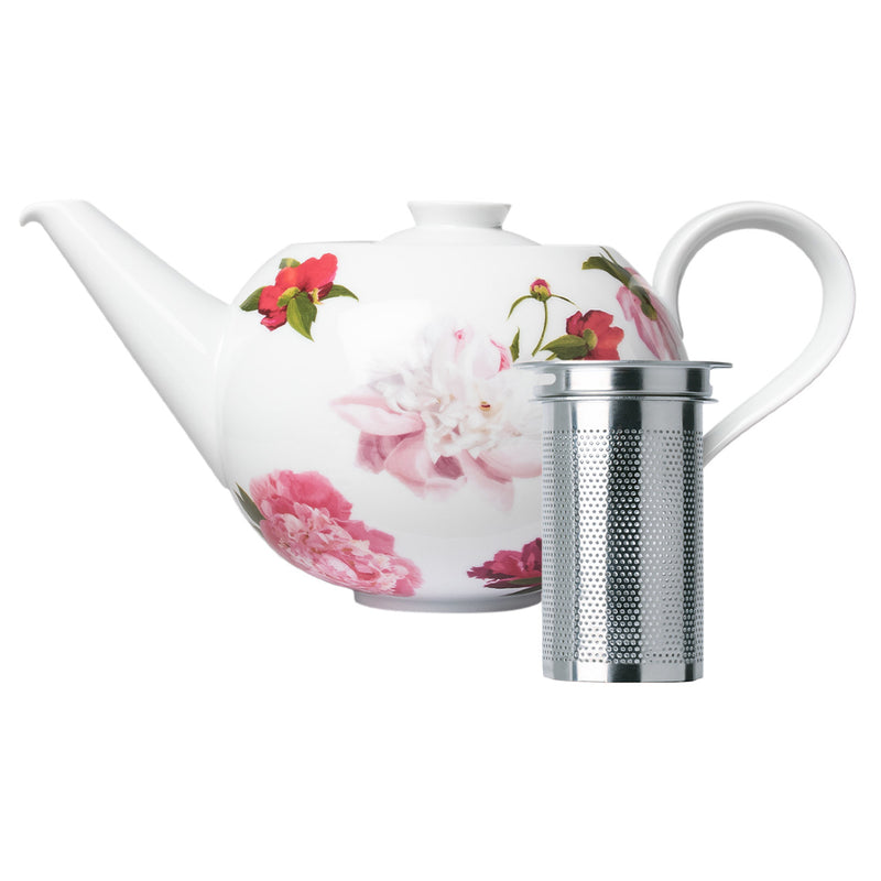 Big Teapot With Tea Strainer by Fürstenberg
