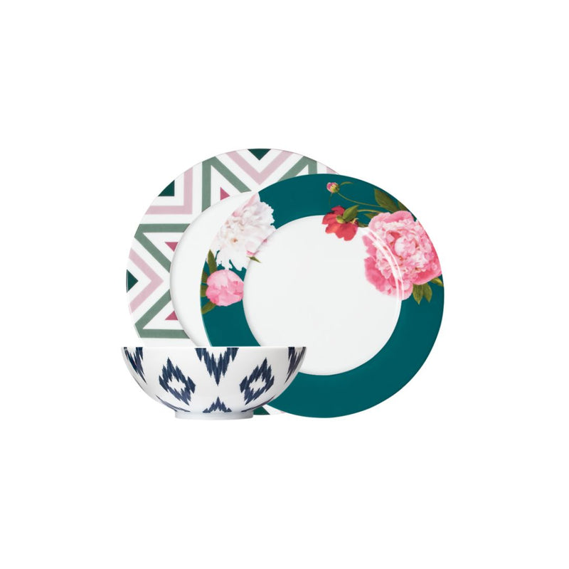 Dinnerware Set of 12 Pieces - Paraiso by Fürstenberg