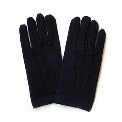 Professional Service Gloves 95 % Cotton and 5% Lycra in Black