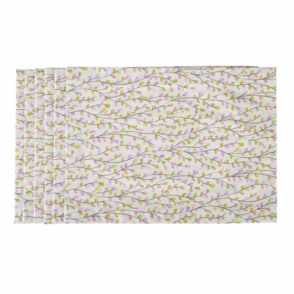'Purple Willlow ' Placemats by Roseberry Home | Set of 6