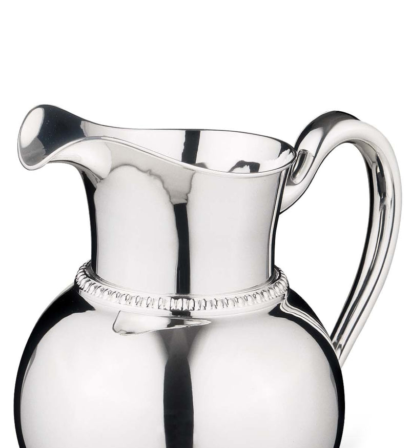 'Queen Anne' Silver Plated Pitcher by Greggio