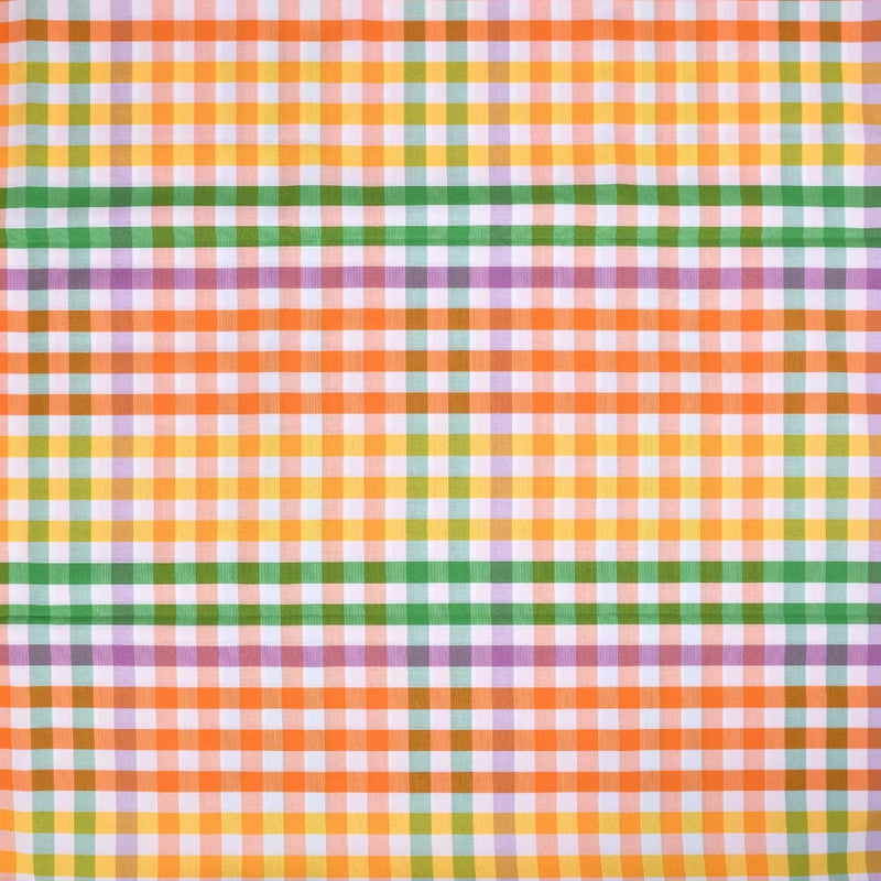 Amiramour Rainbow Gingham Table Runner by Roseberry Home 4