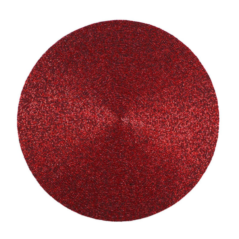 Confetti Placemat in Red by Kim Seybert | Set of 4