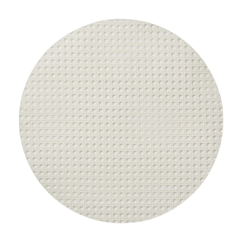 Amiramour Reed Placemat in White by Kim Seybert 