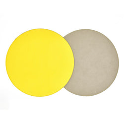 Reversible Placemats in Yellow and Gray by Von Gern Home | Set of 4