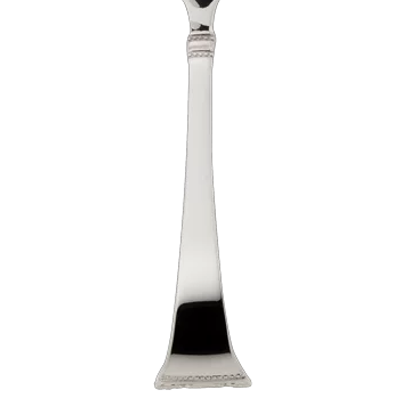 Cream Spoon Bent - Rosenmuster