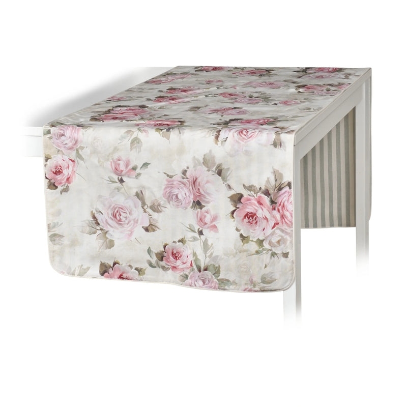 'Roselle & Stripes' double-sided table runner by Roseberry Home
