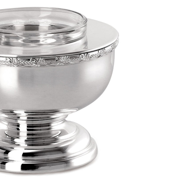 'Royal Collection' Silver Plated Personal Caviar Holder by Greggio