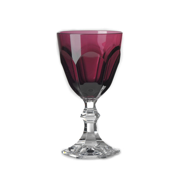 'DOLCE VITA' Wine Glasses in Ruby Red by Mario Luca Giusti - Set of 6