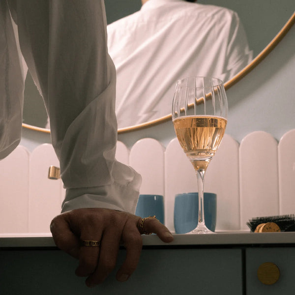 Saint-Rémi White Wine Glass by Cristallerie de Montbronn