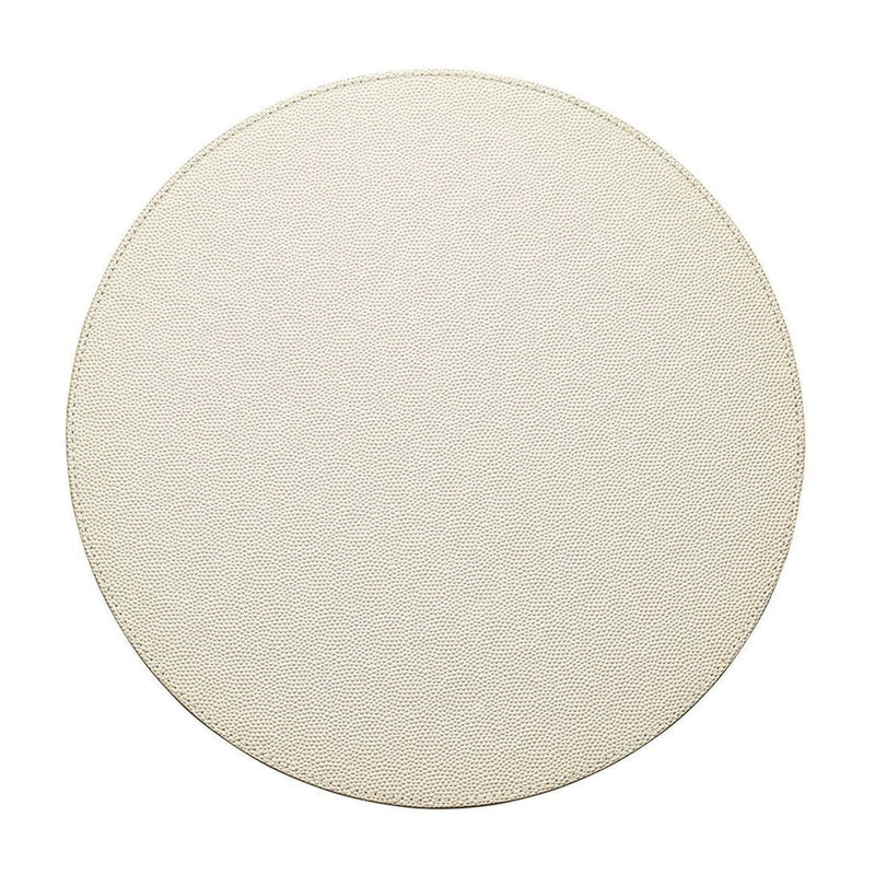 Faux Shagreen Placemat in Pearl by Kim Seybert | Set of 4