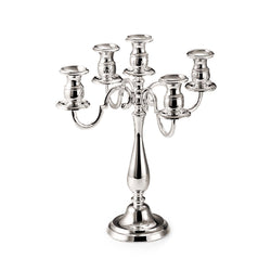 Silver Plated Candelabrum With Five Arms by Greggio