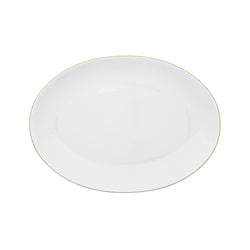 Amiramour Oval Platter Small - Monceau Gold by Raynaud 0360-37-502030