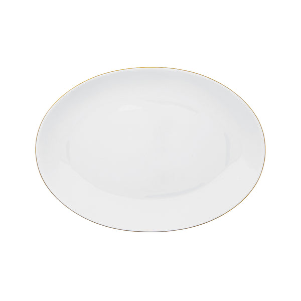 Amiramour Oval Platter Small - Monceau Gold by Raynaud 0360-37-502030