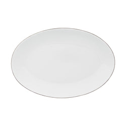 Oval Platter Small - Monceau Platine by Raynaud