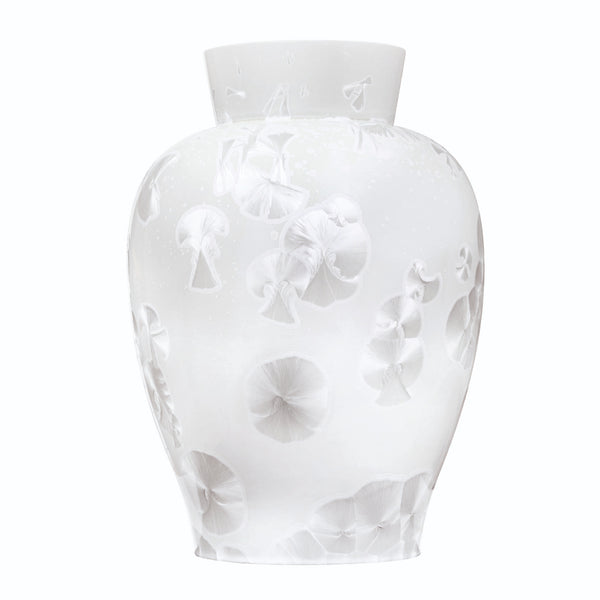 'Solitaire' Porcelain Vase in Polar White by Fürstenberg | Large