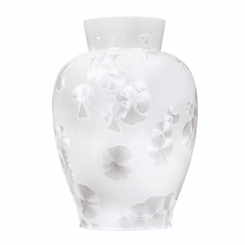 'Solitaire' Porcelain Vase in Polar White by Fürstenberg | Large