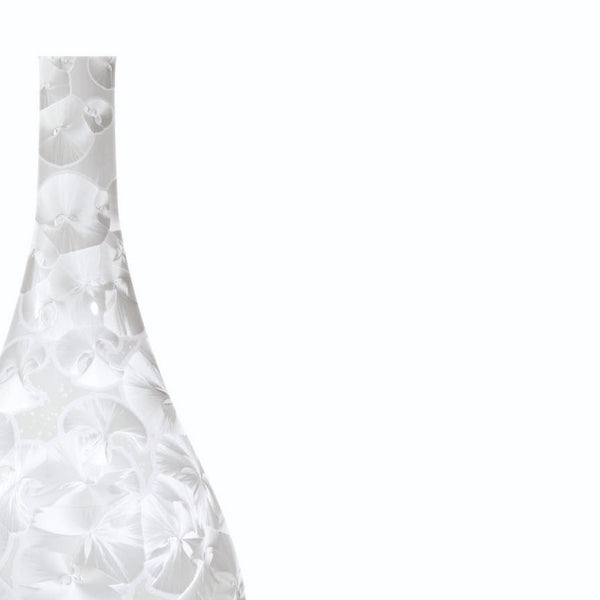 'Solitaire' Porcelain Vase in Polar White by Fürstenberg | Short