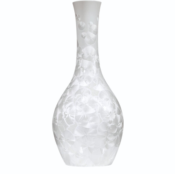 'Solitaire' Porcelain Vase in Polar White by Fürstenberg | Tall
