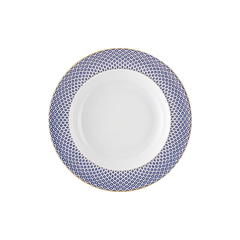 Pasta Deep Plate Blue by Rosenthal