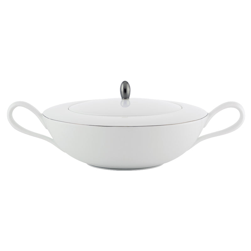 Amiramour Soup Tureen - Monceau Platine by Raynaud