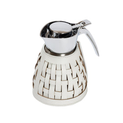 'Gourde' Insulated Carafe Leather Covered by Giobagnara x Rudi