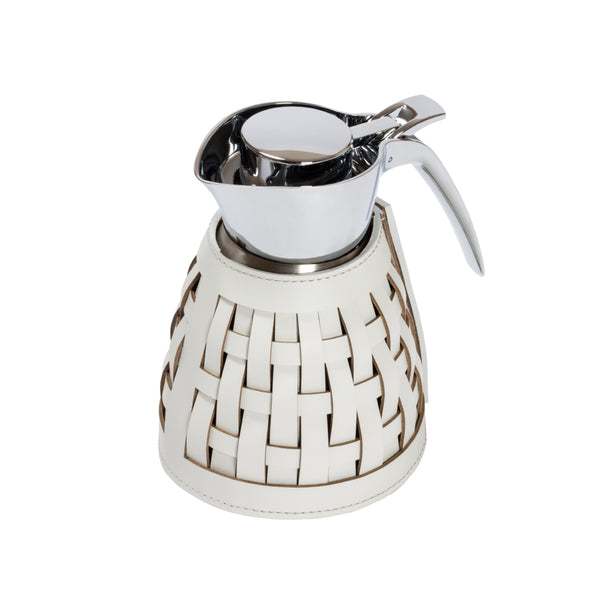 'Gourde' Insulated Carafe Leather Covered by Giobaganara x Rudi