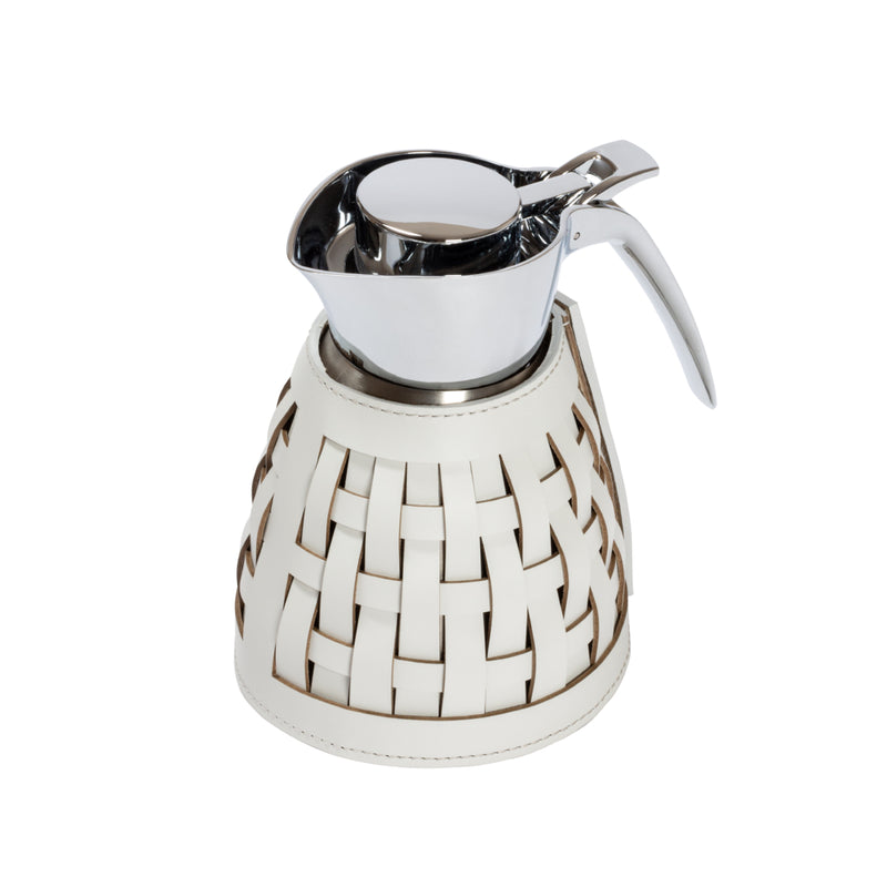 'Gourde' Insulated Carafe Leather Covered by Giobagnara x Rudi
