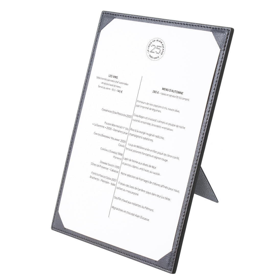 Chef Menu Stand Tavola Stand Menu Holder, Large by Giobagnara – Amiramour