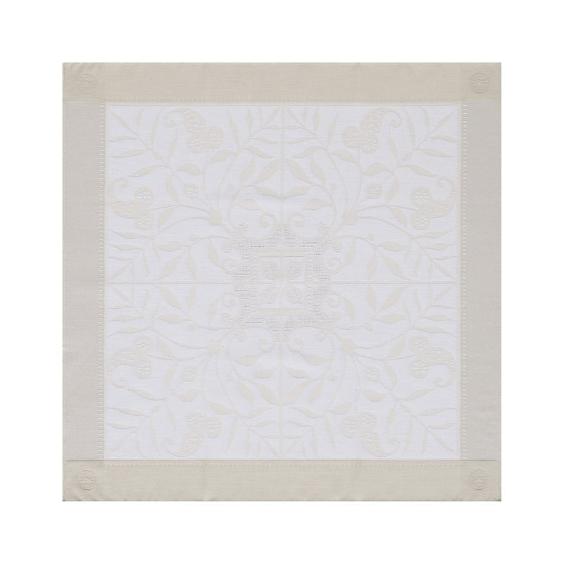 'Venezia' Napkin in Ivory Cotton by Le Jacquard Français | Set of 4