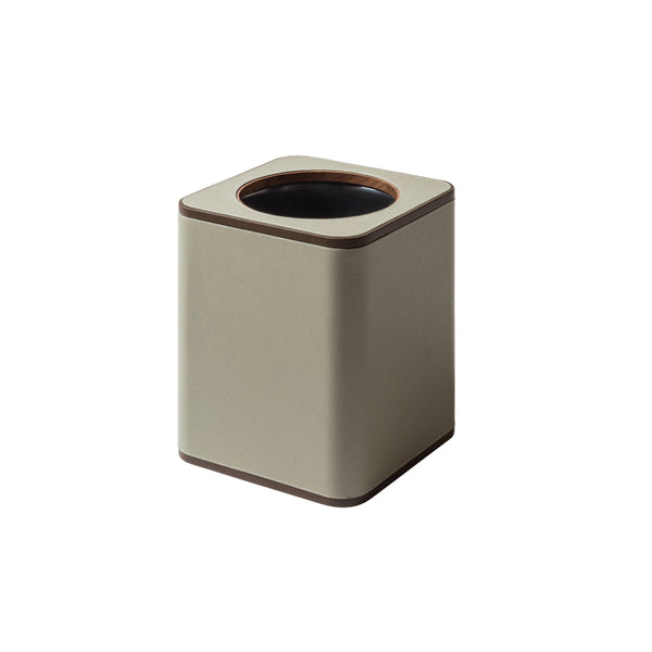 Amiramour Leather Wastepaper Bin by Giobagnara x Poltrona Frau 1