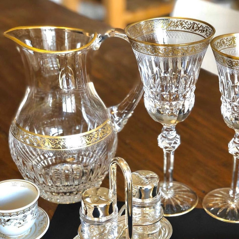 Amiramour Viktoria Water Pitcher by Cristallerie de Montbronn LF