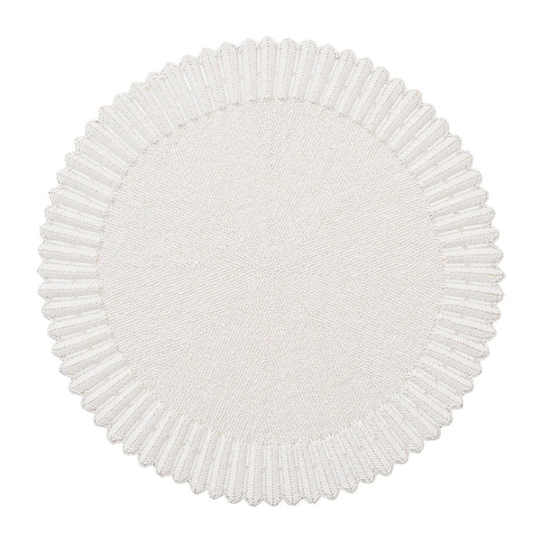 Lumina Placemat in White by Kim Seybert | Set of 4